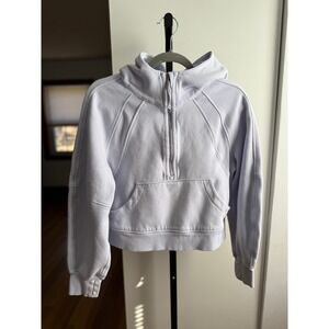 Lululemon Scuba Oversized Half-Zip Hoodie – Size XS/S – Blissful Blue